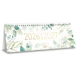 Häfft Tischkalender Blattgold Schuljahr 26/27