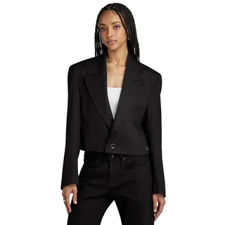 G-star Cropped Blazer - Dark Black - S