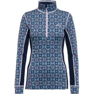 KARI TRAA Rose Half-Zip Dark Navy Blue L