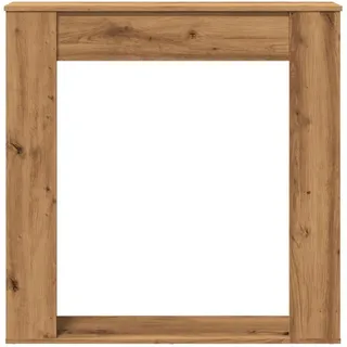 vidaXL Kaminrahmen 100 x 20 x 100 cm Eiche