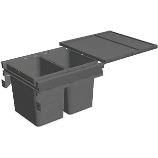 ninka Mülltrennsystem Set eins2fünf KB 500/NL 500, grau