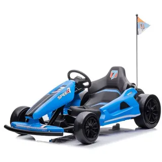 ES-Toys e-Gokart mit 24V und Driftfunktion Blau (24V7A)