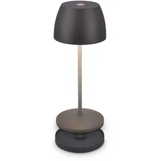 Briloner Mini LED Tischleuchte Anthrazit