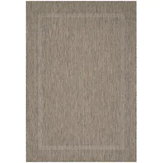 KADIMA DESIGN ALSTER Outdoor-Teppich 60 x 100 cm Braun