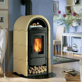 La Nordica Stefany Forno Kaminofen Pergamena - Schwarz