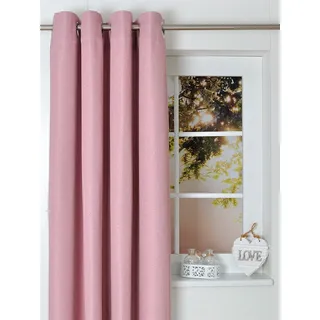 Kutti Dimout Ösen 140 x 145 cm rose