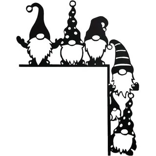 Angaekkot Weihnachtsdeko Türrahmen,Türrahmen Deko Weihnachten,Türecken Deko,Weihnachten Dekoration für Wände Türen,Weihnachten Türrahmen Ornament Türdeko Geschenke,Tür Cover Weihnachten (A)