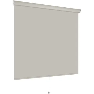 deko-raumshop Springrollo Mittelzugrollo Schnapprollo Rollo Beige Breite 60-240 cm Länge 180 cm Blickdicht Lichtdurchlässig Sonnenschutz Sichtschutz (222 x 180 cm)