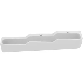 Reihenwaschtisch Contour 21 Schools 3 Hahnlöcher ohne Überlauf 1300x430x155 Weiß