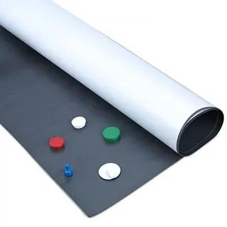 magnets4you - 1m Eisenfolie, selbstklebend | 1000x615x0,65mm | magnethaftende Ferrofolie mit Avery Dennison FT 349 Kleber | grau | Haftgrund für Magnete