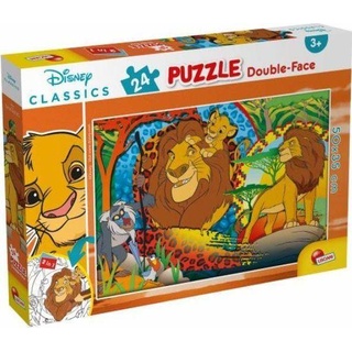 Lisciani doppelseitiges Puzzle Plus 24 Der König der Löwen (24 Teile)