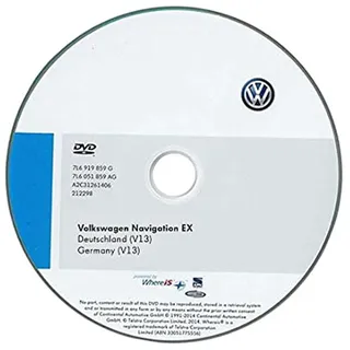 Volkswagen 1K0051884FD CD-ROM für Navigationssystem Deutschland EX (V13)