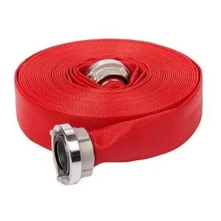 Feuerlöschschlauch - Synthetic SL - Größe D - Innen-Ø 25 mm – PU-beschichtet mit Storz-Kupplungen - nach DIN 14811 Klasse 2 - rot - 20 m - Preis
