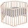 Laufgitter Roba Holz Beige Natur