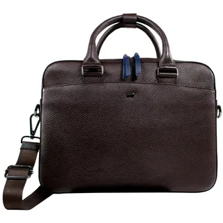 Braun Büffel Aktentasche Novara Businesstasche Herren - Leder - Braun
