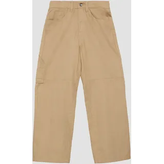 Hose Baggy / Relaxed Fit / Mid Rise / Wide Leg - beige - 158/SLIM