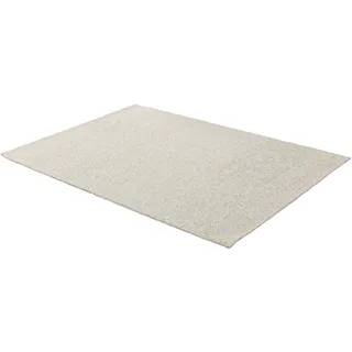 Wollteppich SCHÖNER WOHNEN-KOLLEKTION "Fora" Teppiche Gr. B/L: 140 cm x 200 cm, 10 mm, 1 St., beige (creme) Esszimmerteppiche reine Wolle, natürliche Wohnzimmer