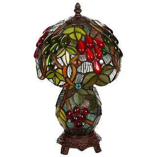 BIRENDY Stehlampe Birendy 12 Zoll Tischlampe Tiffany Libelle groß Motiv Lampe
