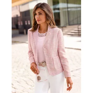 Witt Weiden Bouclé-Blazer Rosa 36