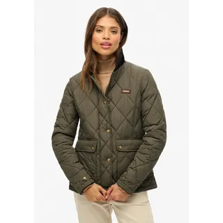 Superdry Cord Trimmed Liner Jacke khaki, / schwarz M