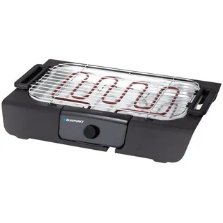 Blaupunkt Elektrogrill MEN832 Elektrogrill Tischgrill elektrisch Balkon, Grill Elektro, 2000,00 W, Elektrischer Grill Garten Antihaftbeschichtet - Schwarz