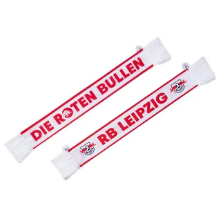 RB Leipzig Autoschal - Home - rot/weiß Auto Schal Car Scarf Fanschal RBL - Plus Lesezeichen Wir lieben Fußball