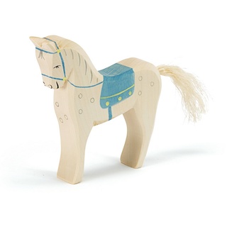 OSTHEIMER 42193 Pferd (Sattel) II aus Holz Weihnachten Krippenfiguren