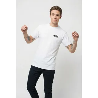 Vans T-Shirt Double Standard SS Tee für Erwachsene, mit Rundhalsausschnitt, Kurzarmdesign, ohne Verschluss weiß S (44/46)