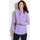 Chiffonbluse lila 50