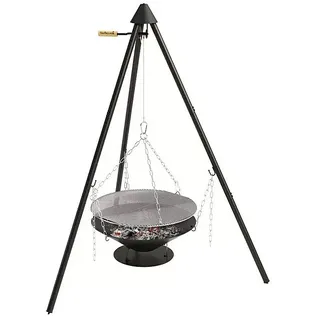 Barbecook Schwenkgrill Junko  (Ø x H: 60 x 160 cm, Schwarz/Silber)
