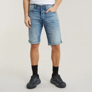 G-Star 3301.5 Kurze Jeans Light Aged 35