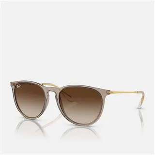 Ray-Ban RB4171 Damen-Sonnenbrille Vollrand Panto Kunststoff-Gestell, braun