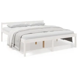 vidaXL Seniorenbett 180 x 200 cm Weiß
