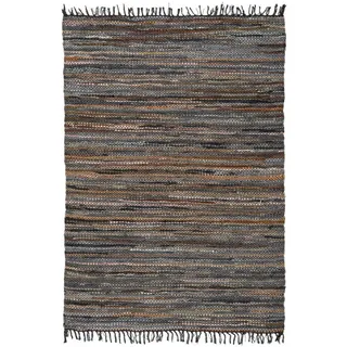 Kayoom Sonipat 110 Kurzflorteppich 200 x 300 cm Braun/Mehrfarbig