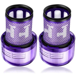chuancheng HEPA Ersatzfilter für Dyson V12 Detect Slim Staubsauger | Mehrschichtfiltration, waschbar Nachfilter, Heckfilter Ersatzteil 971517-01