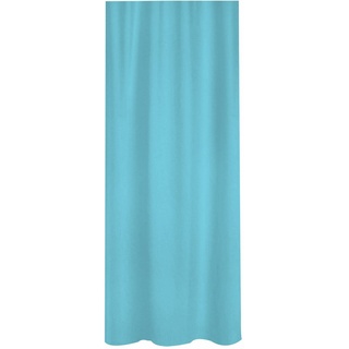Spirella Anti-Schimmel Duschvorhang - Anti-Bakteriell, waschbar, wasserdicht - Polyester, „Primo “ 240x200cm Hellblau