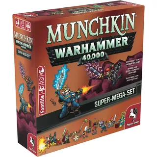 Pegasus Spiele Munchkin Warhammer 40K Super Mega Set