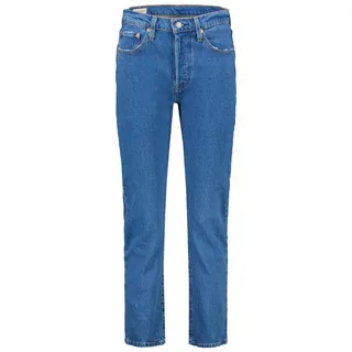 Levi's® 5-Pocket-Jeans Damen Jeans 501 CROP JAZZ POP (1-tlg) blau 26/28