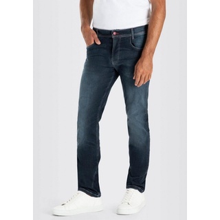 MAC Straight-Jeans Flexx-Driver super elastisch blau