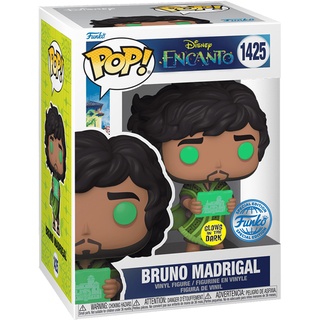 Funko Pop! Disney: Encanto - Bruno Madrigal with Prophecy Special Edition Glow in The Dark Exclusive #1425