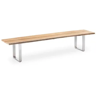 Niehoff Solid 220 x 40 x 46 cm teak gebürstet