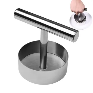 Burgerpresse Edelstahl B-urger Pattie Presse, Antihaft-Hamburgerpresse Patty Presse Für Leckere Hamburger, Patties, BBQ, G-emüseburger
