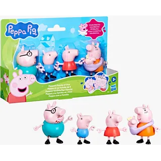 Hasbro Peppas fünfköpfige Familie Figurenset 18 cm