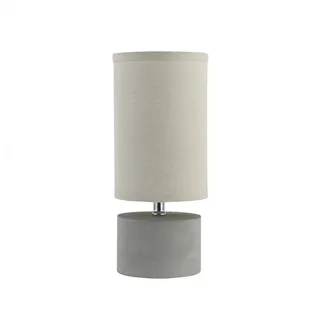 Home Deluxe Kleine Tischlampe Betonoptik Grau
