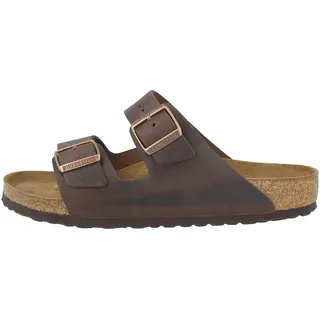 Birkenstock Arizona Weichbettung Naturleder geölt schmal habana 39