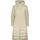 WOMAN COAT FIX HOOD Vaniglia 36