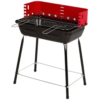 Aktive Grill rot/schwarz