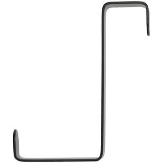 Wenko Türhaken 1,8 x 3,5 cm Stahl Schwarz