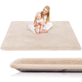 LEHOUR Krabbelmatte für Baby, 200×300×3CM Kinderteppich, rutschfest,