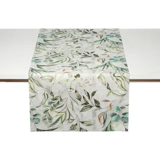 Pichler Tischläufer Mavi, Grün, Textil, rechteckig, 100x100 cm, Wohntextilien, Tischwäsche, Tischläufer